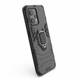 Case for Realme 9 Pro+ Plus / Realme 9 4G, Kickstand Ring, black