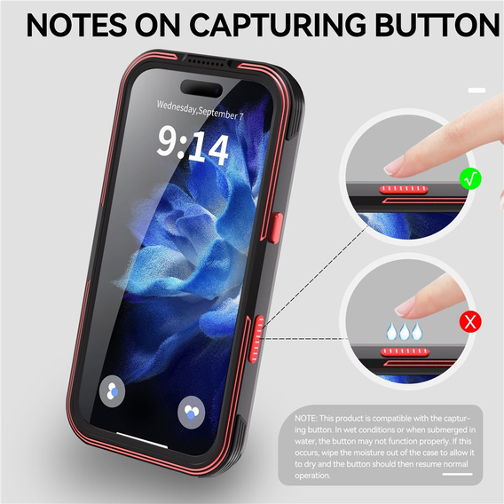 SHELLBOX GTM IP68 waterproof case with MagSafe for iPhone 17 Pro