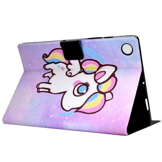 Case for Lenovo Tab M10 10.1 Gen 3, Smartcase, colorful horse