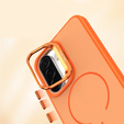 Skin-touch case with MagSafe stand for Samsung Galaxy A57 5G, orange