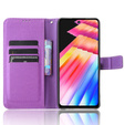Flip case for Infinix Hot 30i, Wallet Smart Magnet, purple