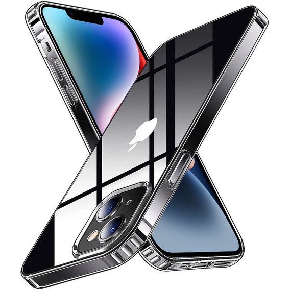 Case for iPhone 14, Fusion Hybrid, transparent