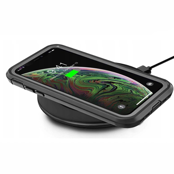 Case for iPhone X/XS, Shockproof, with film, black