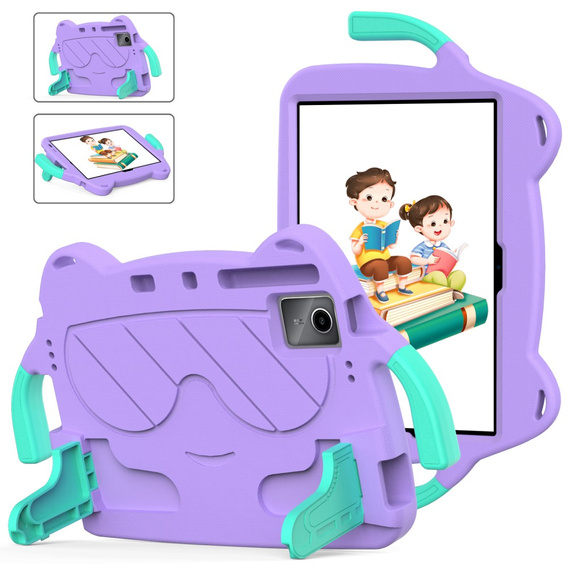 Children's case for Xiaomi Redmi Pad SE 11" / Huawei MatePad 11 2021 / DOOGEE T30 Pro / Lenovo Tab M11, purple