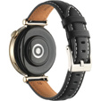 Natural leather strap for watches with 18mm attachment width