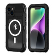 IP68 Waterproof Case for iPhone 14, SHELLBOX MagSafe, black