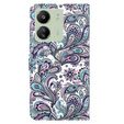 Flip case for Xiaomi Redmi 13C / Poco C65, Wallet, Flowers