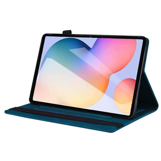 Case for Samsung Galaxy Tab S6 Lite, Classic, with space for stylus, blue