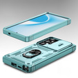 Case for Samsung Galaxy S25 Ultra, KickStand Camera Lens, blue