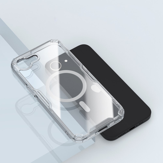 NILLKIN case for iPhone 16E, Nature TPU, transparent