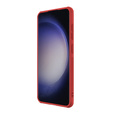 NILLKIN Case for Samsung Galaxy S24, Super Frosted Shield Case, red