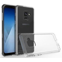 Case for Samsung Galaxy A8 2018, Fusion Hybrid, transparent