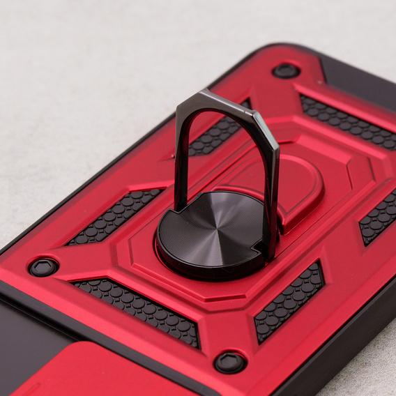 Case for Oppo A78 4G, CamShield Slide, red