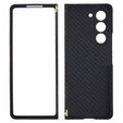 Case for Samsung Galaxy Z Fold6 5G, Aramid Fiber Cover, black