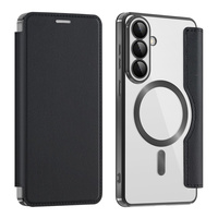 RFID Wallet MagSafe Flip Case with Camera Protection for Samsung Galaxy S26, Black