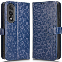 Flip case for OnePlus Nord 5, Wallet Rhombus, blue