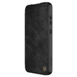 NILLKIN flip case for Samsung Galaxy S24 FE, CamShield Qin Pro, leather, black