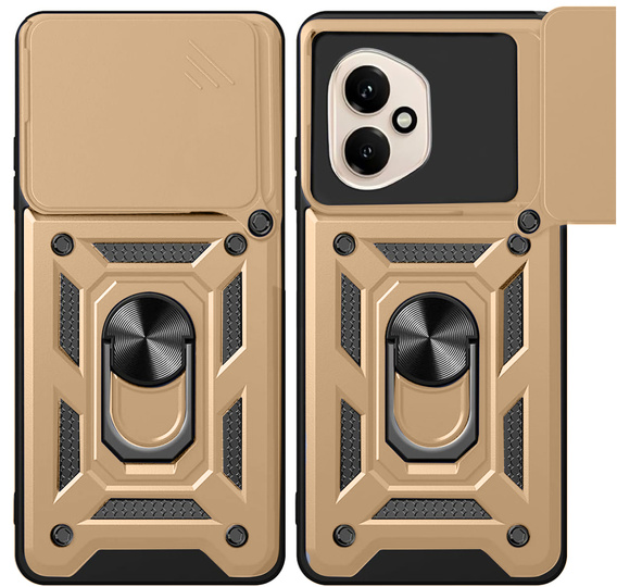 Case for Honor 400 5G, CamShield Slide, gold