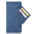 Flip case for Xiaomi Redmi Note 12 4G, Card Slot, dark blue