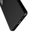 MELKCO case for Samsung Galaxy S25 Ultra, leather, black