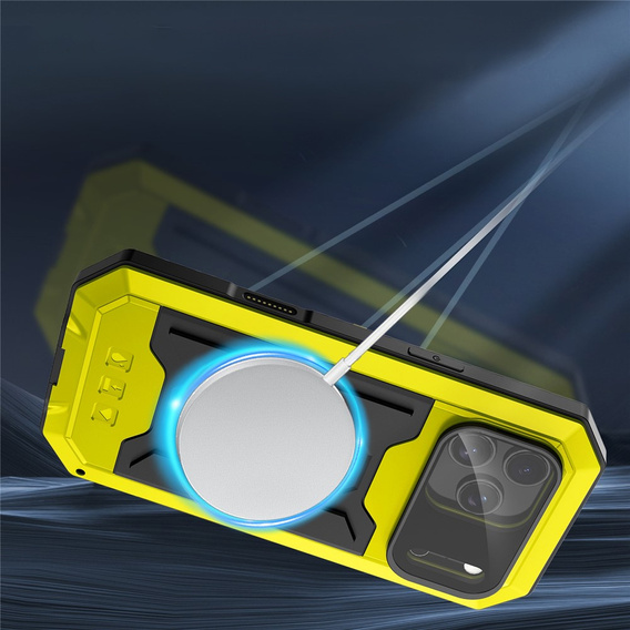 R-JUST armoured case with screen protector and stand for iPhone 17 Pro Max