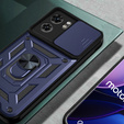 Case for Motorola Edge 40, CamShield Slide, dark blue