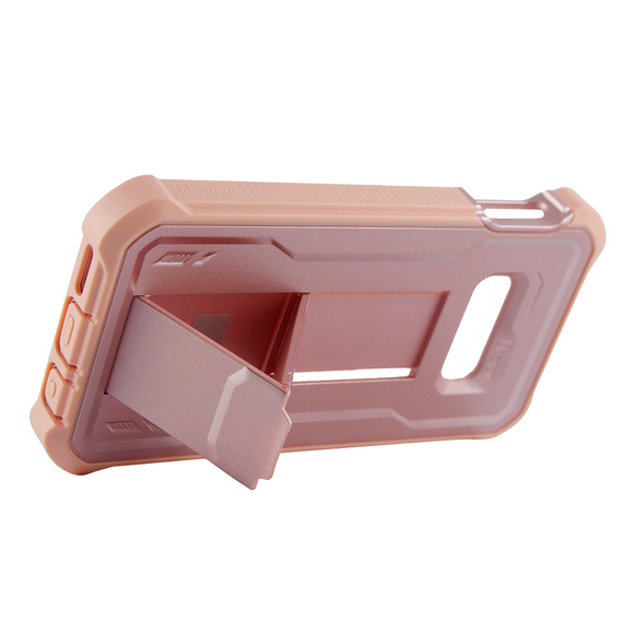 Armored case for Samsung Galaxy S10e, Dexnor Full Body, pink rose gold