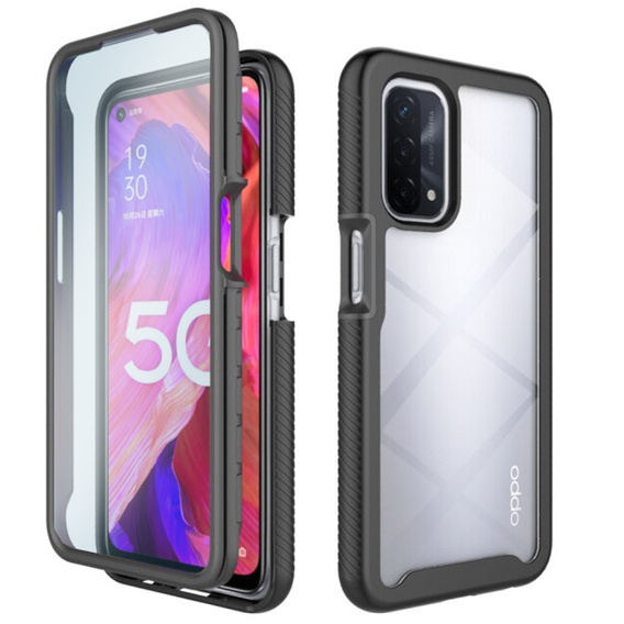 Case for OPPO A54 5G/A74 5G, Shockproof, with film, blue