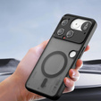 Case for Nothing Phone 3 5G, for MagSafe, ERBORD Matt Case, black
