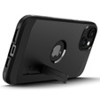 Spigen case for iPhone 15, Tough Armor Mag MagSafe, black + 9H Tempered Glass