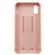 Armored case for iPhone XS Max, Dexnor Full Body, pink
