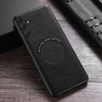 Case for Samsung Galaxy A54 5G, Leather Hybrid MagSafe, black