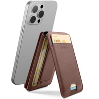 Magnetic wallet with location, NFC and cradle for iPhone 16 Pro