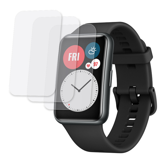 3x ERBORD hydrogel film for Huawei Watch Fit