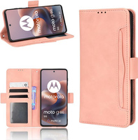 Flip case for Motorola Moto G86 Power 5G, Card Slot, pink
