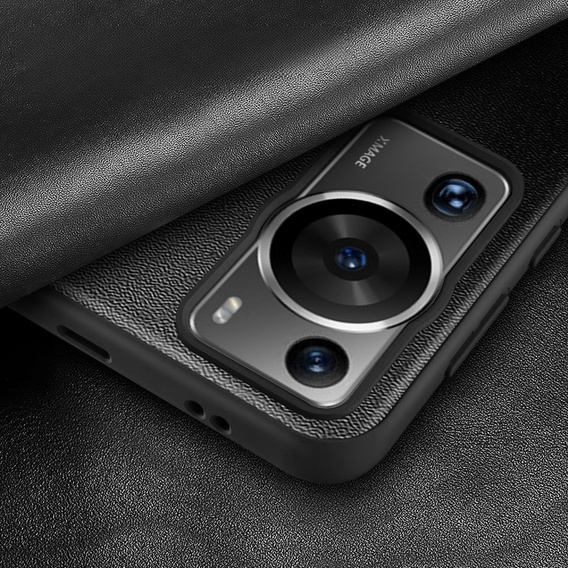 Flap case for Huawei P60 Pro, Side View, black