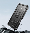 Armored case for Samsung Galaxy A15, Dexnor Full Body (Two Frames), black