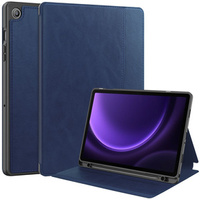 Case for Samsung Galaxy Tab S10 Lite / S10 FE / S9 FE, Business Card and Pen Slot, blue