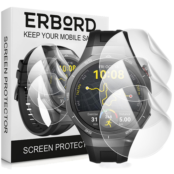 3x ERBORD hydrogel film for Huawei Watch GT 5 Pro 46mm