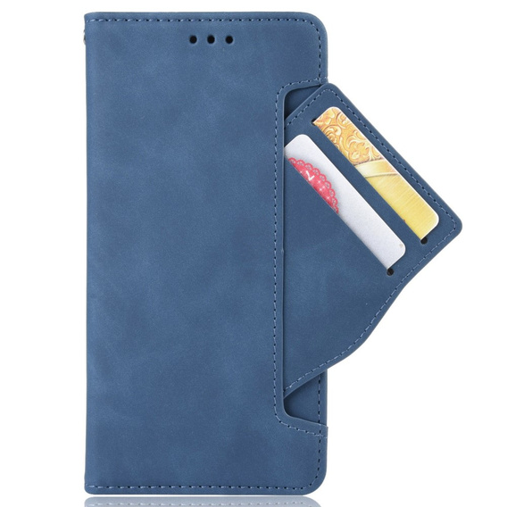 Flip case for Honor 70 5G, Card Slot, dark blue