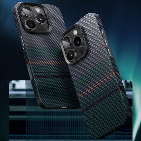 BENKS Kevlar Magnetic Armor Air Aurora 600D S062 case for MagSafe for iPhone 15 Pro Max