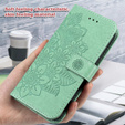 Flip case for Xiaomi Redmi Note 12 4G, Mandala Flower, green