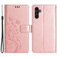 Flip case for Samsung Galaxy A55 5G, Wallet, Butterfly, purple