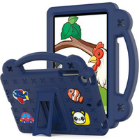 Children's case for iPad mini 7.9" 2019/2015/2014/2013/2012 (5/4/3/2/1 gen.), Cute Patterns, with stand, dark blue