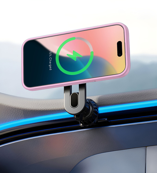 Case for iPhone 16 Pro Max, for MagSafe, ERBORD Matt Case, pink + Screen Glass