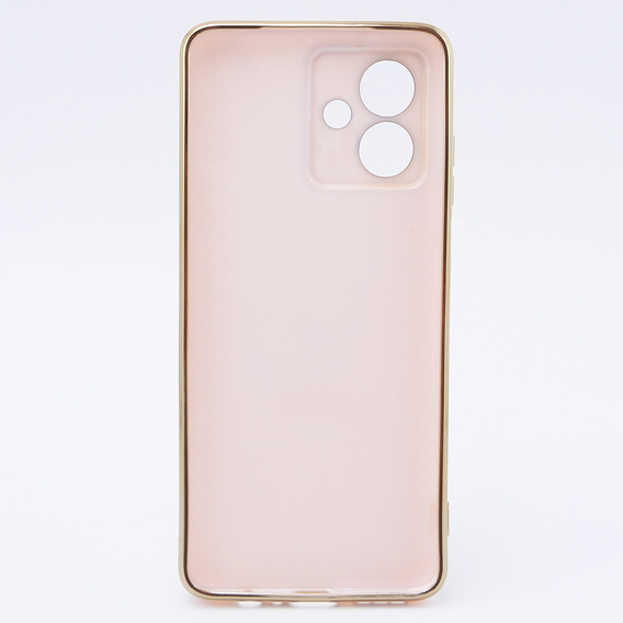 Case for Motorola Moto G54 5G, Glamour CamShield, pink rose gold