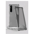 IMAK case for Sony Xperia 1 V, Dropproof, transparent / black