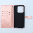 Flip case for Xiaomi 13T / 13T Pro, Mandala, pink rose gold