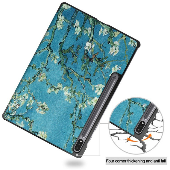 Case for Samsung Galaxy Tab S9 Plus, Smartcase, sakura