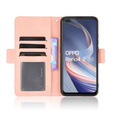 Flip case for Oppo Reno 4 Z 5G, Card Slot, pink